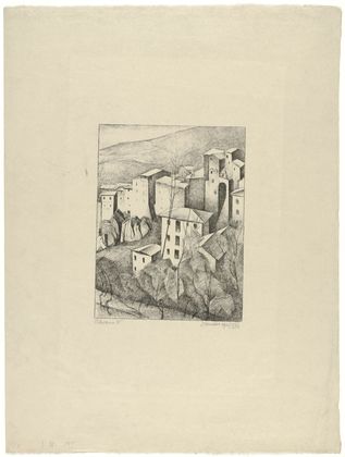 Alexander Kanoldt. Olevano IV. 1925