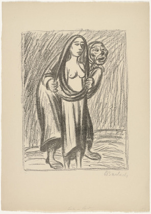 Ernst Barlach. The Sacrifice (The Procuress) (Dos Opfer (Die Kupplerin)). (1924)