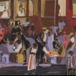 Jacob Lawrence. Street Shadows. 1959
