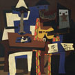 Pablo Picasso. Three Musicians. 1921