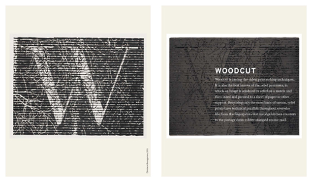 Interior spread from <i>What is a Print?</i> (MoMA, 2011), featuring artwork by Christiane Baumgartner. © 2012 Artist Rights Society (ARS), New York/SABAM, Brussels