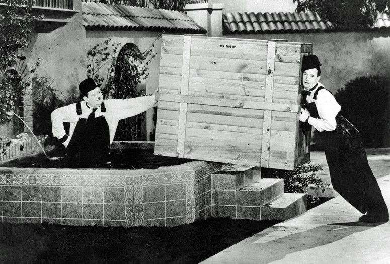 The Music Box. 1932. USA. Directed by James Parrott. © MGM, courtesy MGM/Photofest