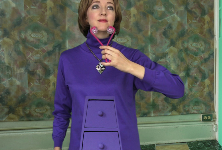 Shana Moulton. The Undiscovered Drawer. 2013. Video (color, sound). 9:19 min. Courtesy the artist