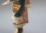 Pablo Picasso (Spanish, 1881–1973). Glass of Absinthe. Paris, spring 1914. Painted bronze with absinthe spoon, 8 1/2 x 6 1/2 x 3 3/8″ (21.6 x 16.4 x 8.5 cm); diameter at base 2 1/2″ (6.4 cm). The Museum of Modern Art, New York. Gift of Louise Reinhardt Smith. © 2015 Estate of Pablo Picasso/Artists Rights Society (ARS), New York