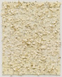 Howardena Pindell (American, born 1943). Untitled (#7). 1973. Ink on punched and pasted paper, talcum powder, and thread on paper, 10 1/8 × 8 3/8″ (25.9 × 21.3 cm). The Museum of Modern Art. Gift of Lily Auchincloss, 1974. © 2009 Howardena Pindell