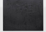Rashid Johnson. Cosmic Slop &#34;Black Orpheus&#34;. 2011. Black soap and wax, 8’ 10” × 10’ (243.8 × 304.8). Richard Chang. Courtesy the artist and Hauser &amp; Wirth. Photo: Martin Parsekian