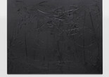Rashid Johnson. Cosmic Slop &#34;Black Orpheus&#34;. 2011. Black soap and wax, 8’ 10” × 10’ (243.8 × 304.8). Richard Chang. Courtesy the artist and Hauser &amp; Wirth. Photo: Martin Parsekian