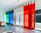Sarah Crowner. Sunday at the Park. 2014. Installation view. Courtesy of Locust Projects