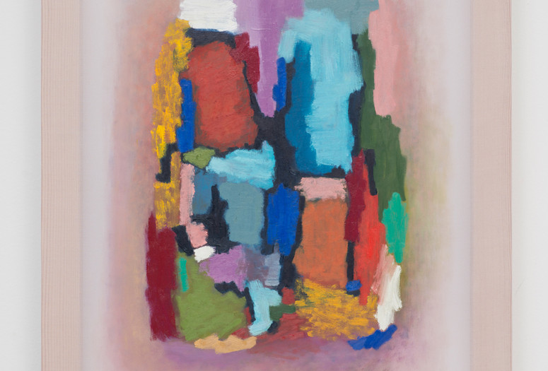 Dianna Molzan. Untitled. 2012. Oil on silk, 24 x 18” (61 x 45.7 cm). Nancy Delman Portnoy. Courtesy the artist. Photo: Brian Forrest