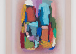 Dianna Molzan. Untitled. 2012. Oil on silk, 24 x 18” (61 x 45.7 cm). Nancy Delman Portnoy. Courtesy the artist. Photo: Brian Forrest