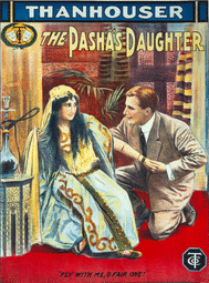 Poster for The Pasha’s Daughter. 1911. USA. Director unknown