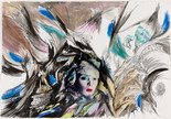 Amelie von Wulffen. German, born 1966. Untitled. 2003. Cut-and-pasted chromogenic color print, synthetic polymer paint, and ink on paper, 47 × 68 1/2″ (119.4 × 174 cm). The Judith Rothschild Foundation Contemporary Drawings Collection Gift. © 2009 Amelie von Wulffen