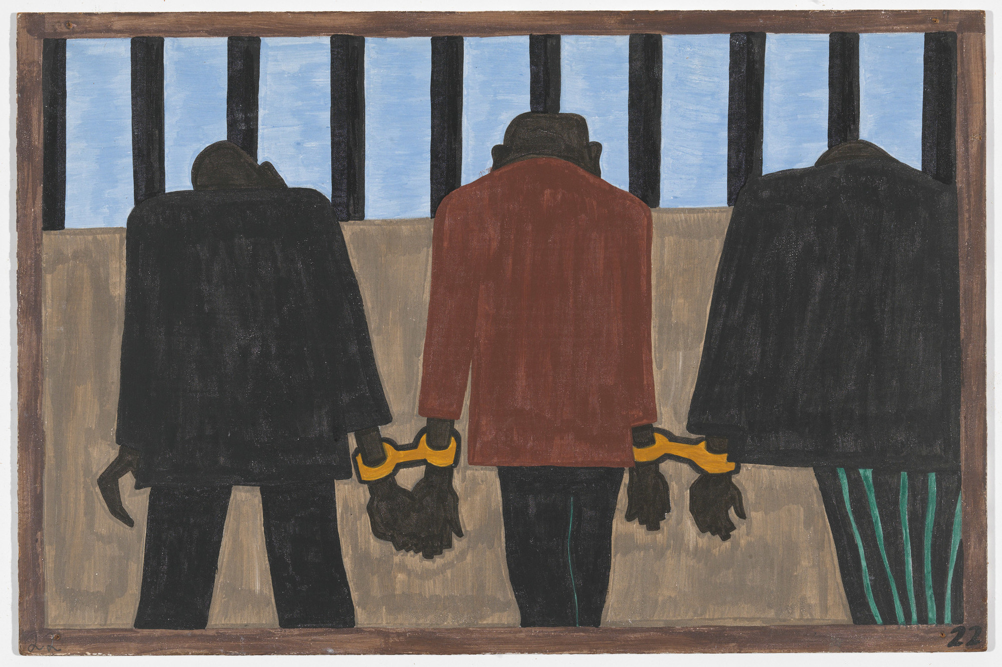 Jacob Lawrence Barber Shop Framed Print – MoMA Design Store