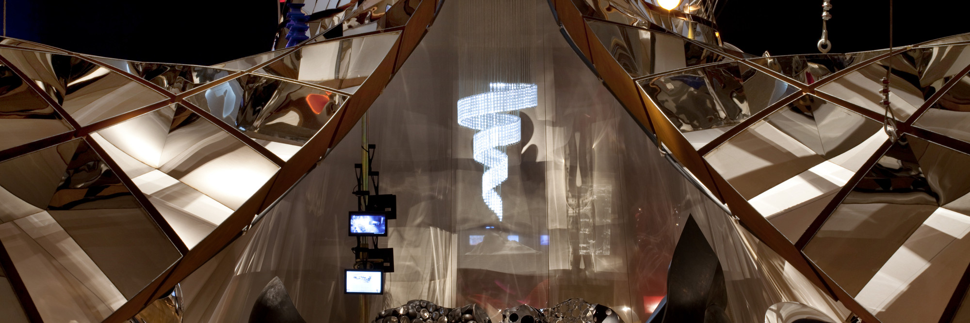 Installation view of Ron Arad: No Discipline at The Museum of Modern Art. Photo: Jason Mandella
