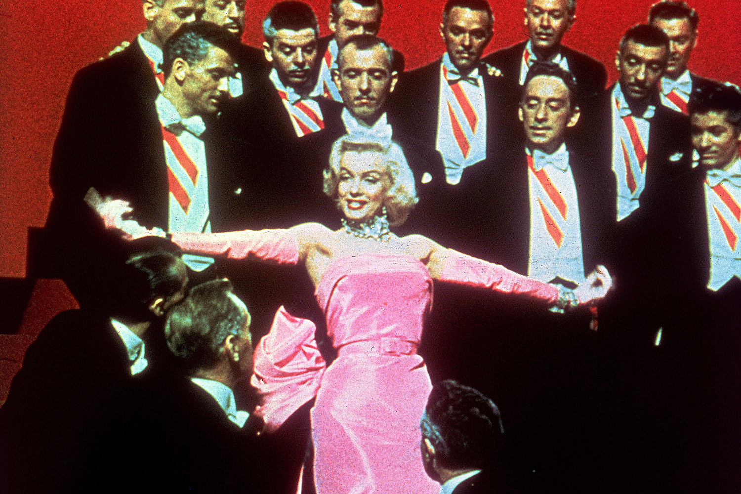 Gentlemen Prefer Blondes. 1953. USA. Directed by Howard Hawks. Courtesy Twentieth Century Fox