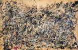 Jackson Pollock. Number 1A, 1948. 1948. Oil and enamel paint on canvas, 68″ × 8′ 8″ (172.7 × 264.2 cm). Purchase. © 2010 Pollock-Krasner Foundation / Artists Rights Society (ARS), New York