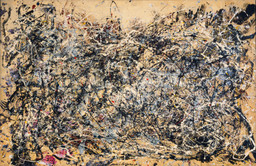 Jackson Pollock. *Number 1A, 1948.* 1948. Oil and enamel paint on canvas, 68″ × 8′ 8″ (172.7 × 264.2 cm). Purchase. © 2010 Pollock-Krasner Foundation / Artists Rights Society (ARS), New York