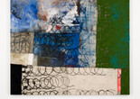 Oscar Murillo. 7+. 2013–14. Oil, oil stick, spray, and graphite on canvas and linen, 82 1/2 × 82 1/2&#34; (209.6 × 209.6 cm). Courtesy the artist and David Zwirner, New York/London and Carlos/Ishikawa, London. Photo: Matthew Hollow