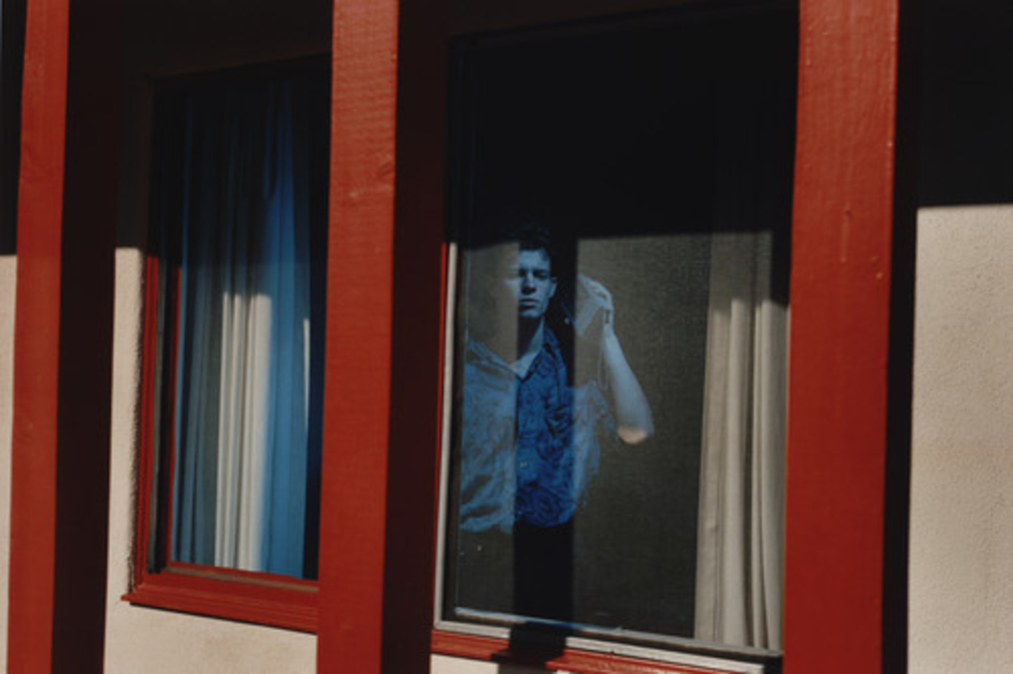 Philip-Lorca diCorcia. William Charles Everlove; 26 years old; Stockholm, Sweden via Arizona; $40. 1990–92. Chromogenic color print, 23 3⁄4 × 34 13/16″ (60.4 × 88.5 cm). Gift of Carol and Arthur Goldberg. © 2013 Philip-Lorca diCorcia, courtesy David Zwirner, New York