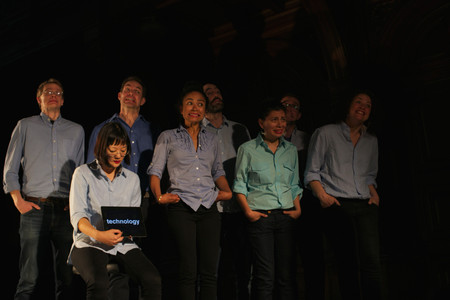 Christine Sun Kim. Face Opera. 2013. Photo: Conrado Johns. Courtesy of the artist