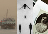 From left: stills from From Gulf to Gulf to Gulf. 2013. India. Directed by CAMP. Courtesy the filmmakers; It for Others. 2013. Great Britain. Directed by Duncan Campbell. Courtesy of Duncan Campbell and LUX, London; The Capital of Accumulation. 2010. India. Directed by Raqs Media Collective. Courtesy the filmmakers