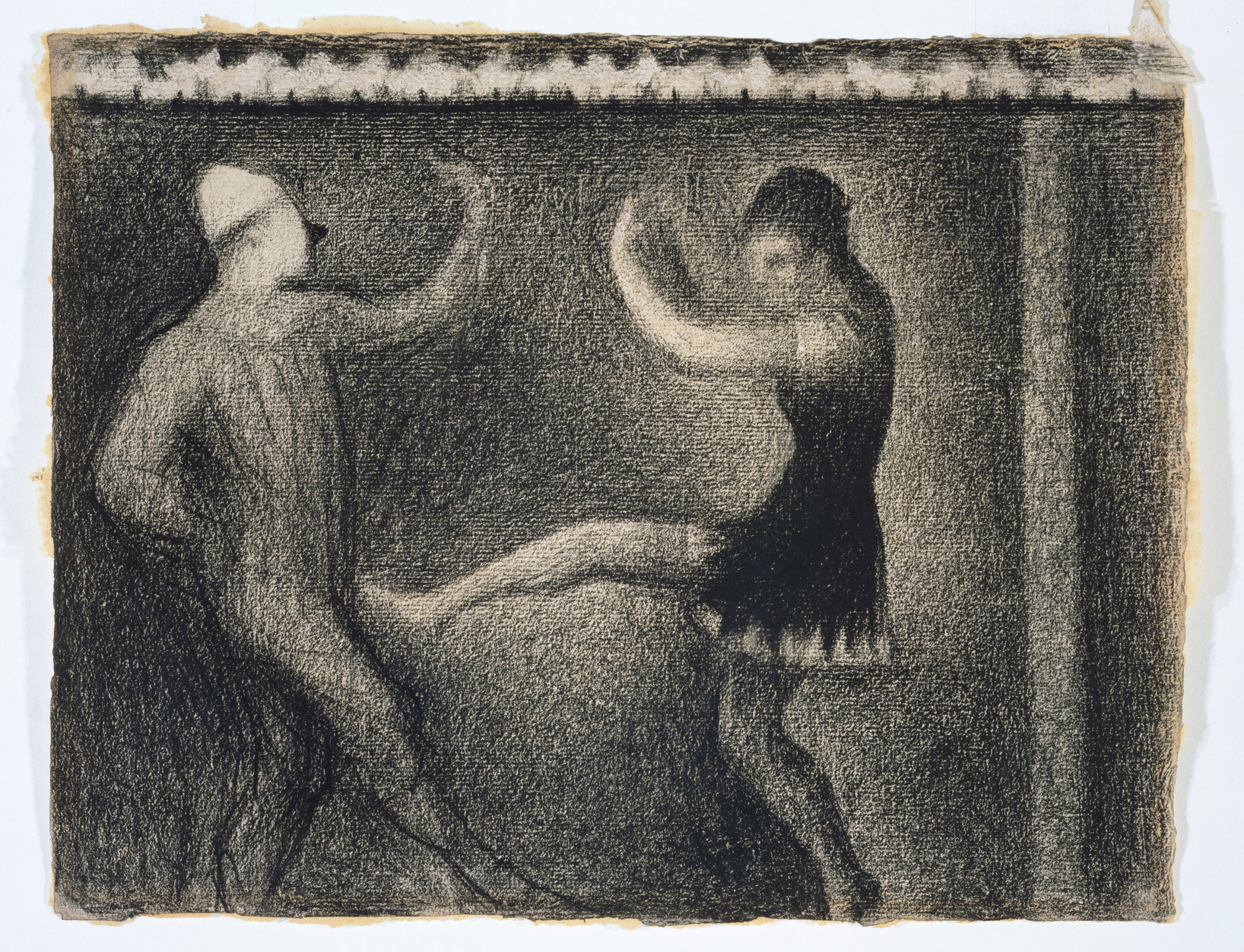 スーラの素描 Seurat Dessin Serra/Seurat. Drawings | Guggenheim Museum Bilbao