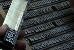 Film still from Helvetica. 2007. USA. Directed by Gary Hustwit. Image courtesy of Gary Hustwit