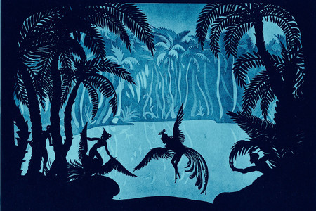 The Adventures of Prince Achmed. 1926. Germany. Directed by Lotte Reiniger