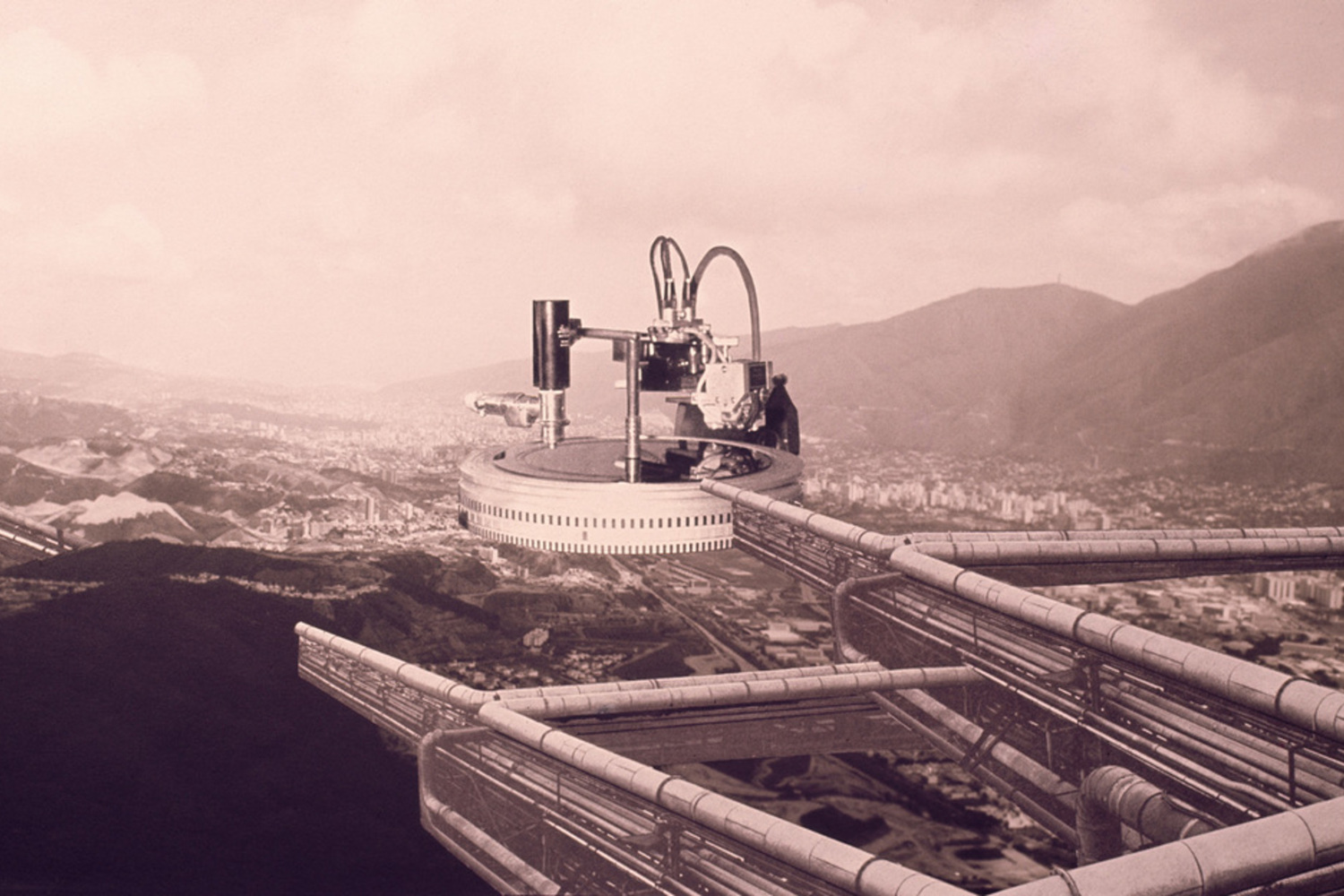 Jorge Rigamonti. Caracas Nodo de Transferencia (Caracas Transfer Node 2). 1970. Photocollage. 9 1/4 x 15" (23.5 x 38.1cm). The Museum of Modern Art, New York. Gift of the architect