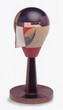 Sophie Taeuber-Arp. Untitled (Dada Head). 1920. Oil on turned wood, h. 11 9/16″ (29.4 cm). Centre Pompidou, Musée national d'art moderne-Centre de création industrielle, Paris. Purchase, 2003. CNAC/MNAM/Dist. Réunion des Musées Nationaux/Art Resource, NY. © 2006 Sophie Taeuber-Arp/Artists Rights Society (ARS), New York/VG Bild-Kunst, Bon
