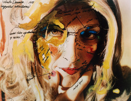 Lynn Hershman Leeson. Roberta’s Construction Chart #2. 1976. Chromogenic color print, printed 2003, 22 15/16 x 29 5/8&#34; (58.3 x 75.3 cm). The Museum of Modern Art, New York. The Modern Women’s Fund. © 2013 Lynn Hershman Leeson