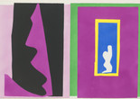 Henri Matisse (French, 1869–1954). Destiny (Le Destin) from Jazz. 1947. One from a portfolio of twenty pochoirs, composition (irreg.): 16 1/4 × 24 13/16&#34; (41.2 × 63.1 cm); sheet: 16 9/16 × 25 11/16&#34; (42 × 65.3 cm). Gift of the artist. © 2014 Succession H. Matisse / Artists Rights Society (ARS), New York