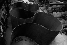 Richard Serra (American, born 1938). Band. 2006. Weatherproof steel. Los Angeles County Museum of Art. Gift of Eli and Edythe Broad