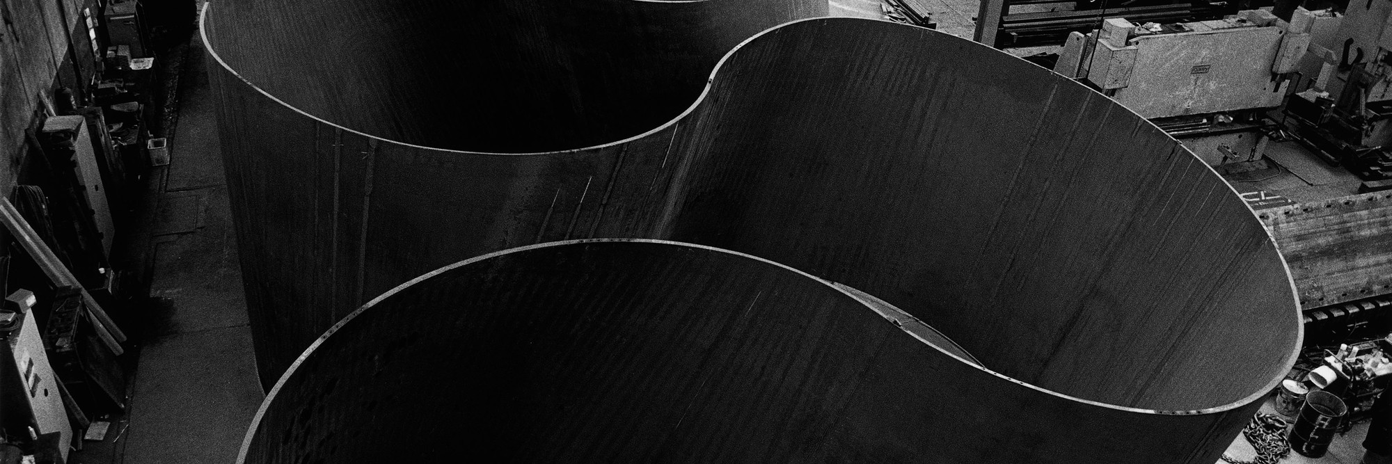 Richard Serra (American, born 1938). Band. 2006. Weatherproof steel. Los Angeles County Museum of Art. Gift of Eli and Edythe Broad