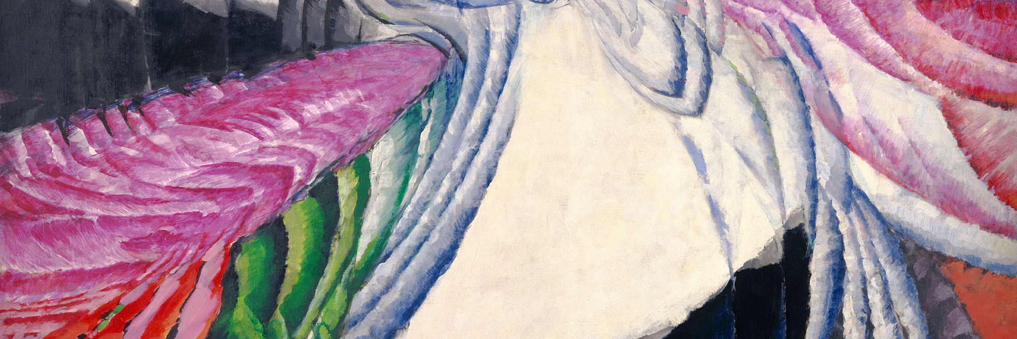 František Kupka. Localization of Graphic Motifs II. 1912–13. Oil on canvas, 78 3/4 × 76 3/8″ (200 × 194 cm), frame: 78 3/4 × 76 3/8″ (200 × 194 cm). National Gallery of Art, Washington, D.C., Ailsa Mellon Bruce Fund and Gift of Jan and Meda Mladek. Image courtesy of the National Gallery of Art, Washington. © 2012 Artists Rights Society (ARS), New York/ADAGP, Paris