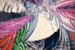 František Kupka. Localization of Graphic Motifs II. 1912–13. Oil on canvas, 78 3/4 × 76 3/8″ (200 × 194 cm), frame: 78 3/4 × 76 3/8″ (200 × 194 cm). National Gallery of Art, Washington, D.C., Ailsa Mellon Bruce Fund and Gift of Jan and Meda Mladek. Image courtesy of the National Gallery of Art, Washington. © 2012 Artists Rights Society (ARS), New York/ADAGP, Paris