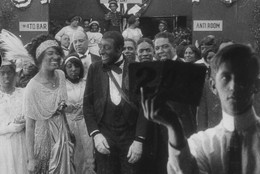 Production still from Bert Williams Lime Kiln Field Day Project. 1913. Odessa Warren Grey and Bert Williams