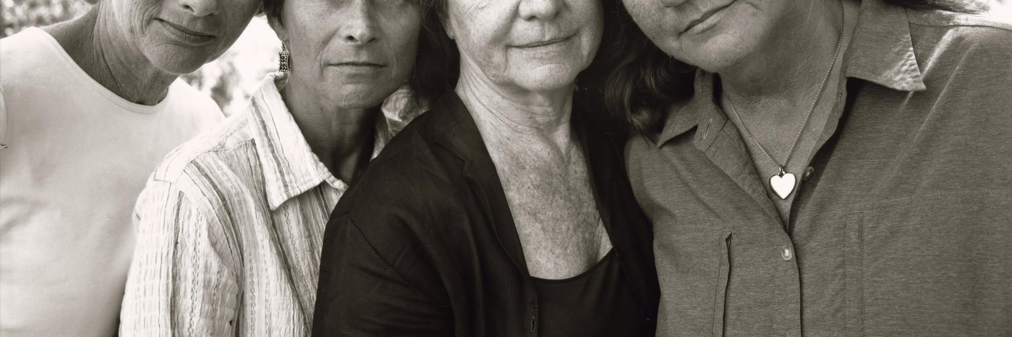 Nicholas Nixon (American, b. 1947). The Brown Sisters. 2010. Gelatin silver print, 17 15/16 × 22 1/2″ (45.5 × 57.1 cm). The Family of Man Fund. © 2014 Nicholas Nixon