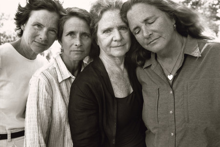 Nicholas Nixon (American, b. 1947). The Brown Sisters. 2010. Gelatin silver print, 17 15/16 × 22 1/2″ (45.5 × 57.1 cm). The Family of Man Fund. © 2014 Nicholas Nixon