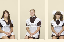 Taryn Simon. Chapter XVII from A Living Man Declared Dead and Other Chapters I–XVIII (detail). 2011. Pigmented inkjet prints, 84 × 241 7/8″ (213.4 × 614.4 cm). Courtesy the artist. © Taryn Simon