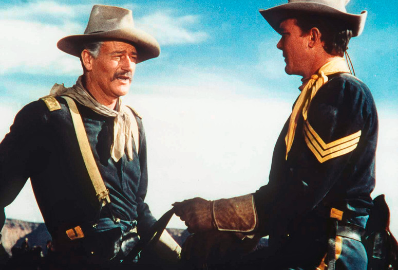 She Wore a Yellow Ribbon. 1949. USA. Directed by John Ford. Image courtesy George Eastman House