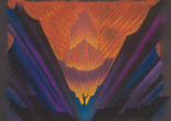 Fantasia. A pastel conceptual visualization (artist unknown) for the Technicolor Disney concert feature Fantasia (1940), depicting a proposed finale to Bach&#39;s Toccata and Fugue in D Minor. Courtesy the Walt Disney Archives © Disney