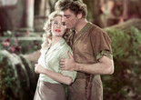 The Flame and the Arrow. 1950. USA. Directed by Jacques Tourneur. Shown, from left: Virginia Mayo, Burt Lancaster. Image courtesy of Warner Bros./Photofest