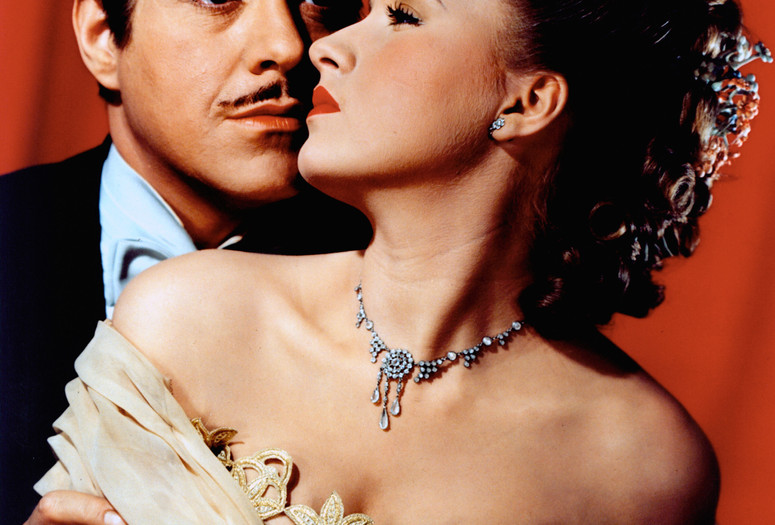 Phantom of the Opera. 1943. USA. Directed by Arthur Lubin. Shown, from left: Nelson Eddy, Susanna Foster. Image courtesy of Universal Pictures/Photofest