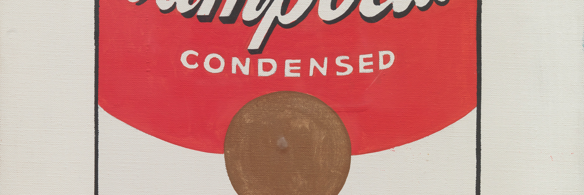 Andy Warhol (American, 1928–1987). Campbell’s Soup Cans (detail). 1962. Synthetic polymer paint on 32 canvases, each 20 × 16″ (50.8 × 40.6 cm). The Museum of Modern Art, New York. Partial gift of Irving Blum. Additional funding provided by Nelson A. Rockefeller Bequest, gift of Mr. and Mrs. William A.M. Burden, Abby Aldrich Rockefeller Fund, gift of Nina and Gordon Bunshaft in honor of Henry Moore, Lillie P. Bliss Bequest, Philip Johnson Fund, Frances R. Keech Bequest, gift of Mrs. Bliss Parkinson, and Florence B. Wesley Bequest (all by exchange)