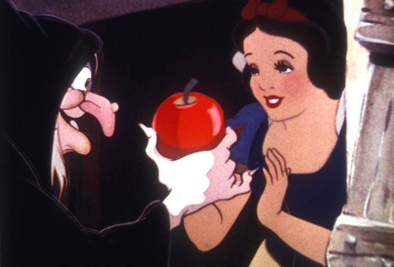 Snow White and the Seven Dwarfs. 1937. USA. Directed by David Hand, William Cottrell, Wilfred Jackson, Larry Morey, Perce Pearce, Ben Sharpsteen. Image courtesy RKO Radio Pictures/Photofest
