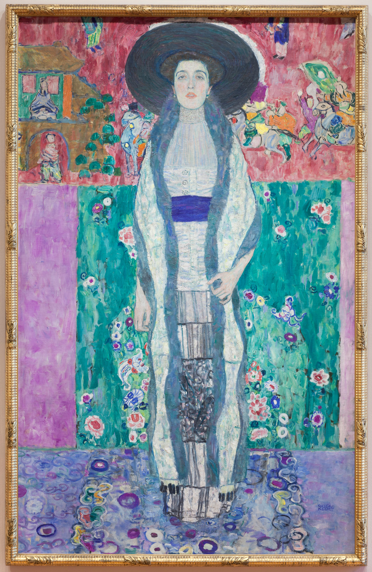 Portrait d’Adèle Bloch-Bauer II de Gustav Klimt.