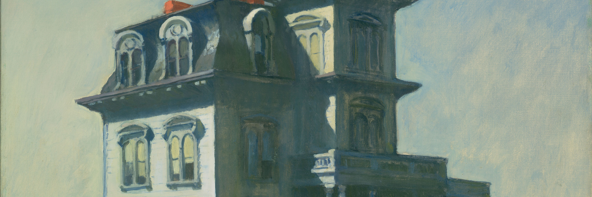 Edward Hopper. House by the Railroad. 1925. Oil on canvas, 24 × 29″ (61 × 73.7 cm). The Museum of Modern Art, New York. Given anonymously. Digital Image © The Museum of Modern Art, New York, Digital Imaging Studio