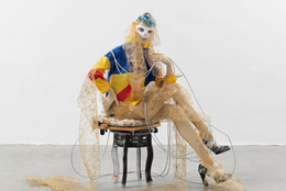 Isa Genzken. Schauspieler (Actors) (detail). 2013. Mannequins, clothes, shoes, fabric, and paper, dimensions variable. Courtesy the artist and Galerie Buchholz, Cologne/Berlin. © Isa Genzken. Photo: Jens Ziehe, Berlin.