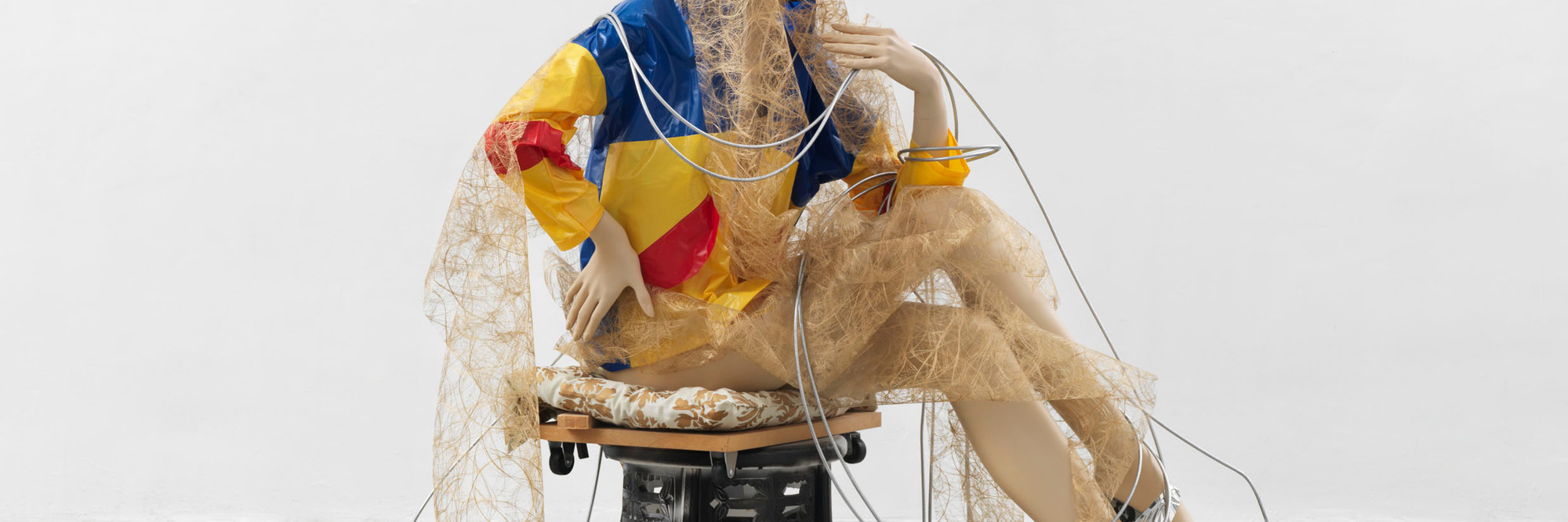 Isa Genzken. Schauspieler (Actors) (detail). 2013. Mannequins, clothes, shoes, fabric, and paper, dimensions variable. Courtesy the artist and Galerie Buchholz, Cologne/Berlin. © Isa Genzken. Photo: Jens Ziehe, Berlin.